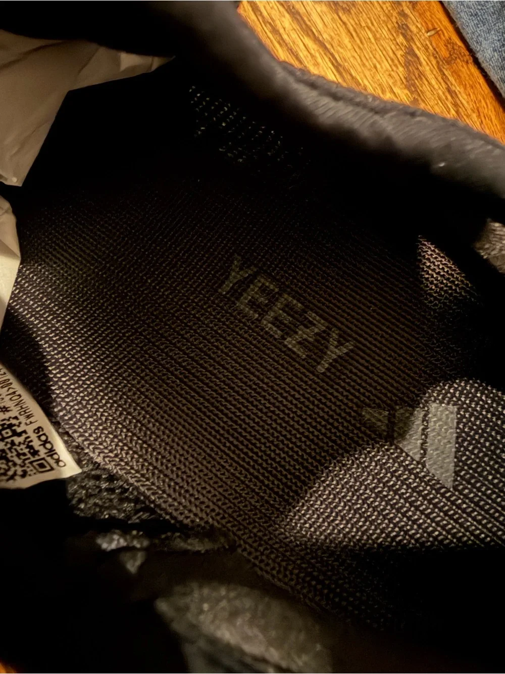 Adidas Yeezy Boost 350 V2 Triple Black Knit Sneakers